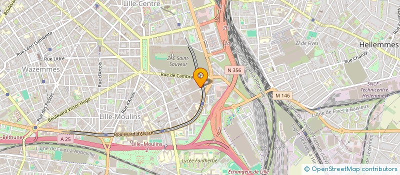 localisation de l'entreprise MONSIEUR RAHIM SALEHI  LILLE