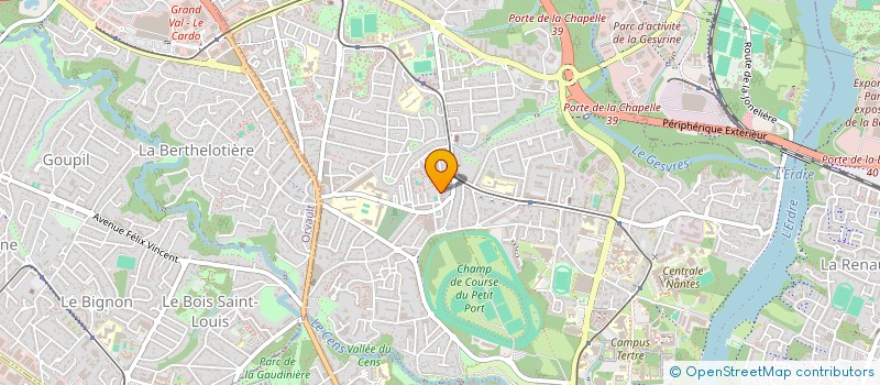 localisation de l'entreprise MONSIEUR RAHIMULLAH GHANIZADA à NANTES