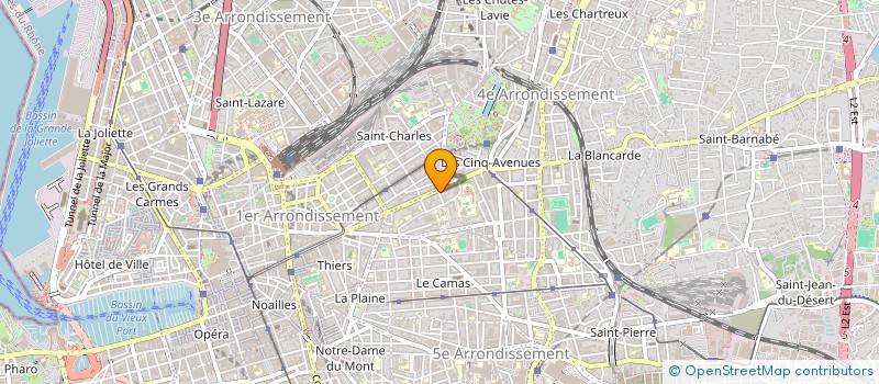 localisation de l'entreprise MONSIEUR RAHIMULLAH HAMZAKHEL à MARSEILLE