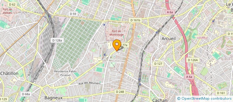 localisation de l'entreprise MONSIEUR RAHM KHODA AHMADY à BAGNEUX