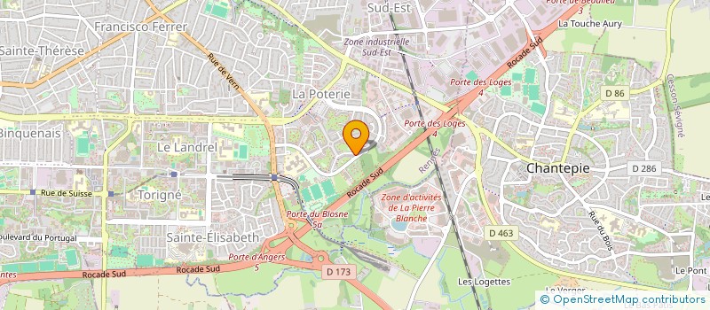 localisation de l'entreprise MONSIEUR RAHMAD AKAKHELZAZAI  RENNES