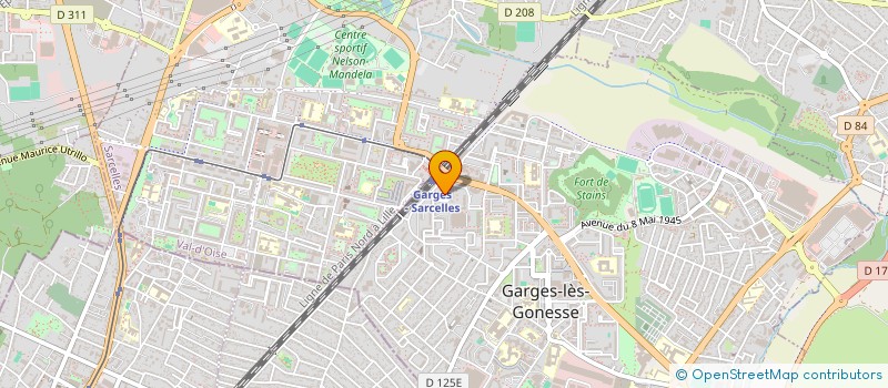 localisation de l'entreprise MONSIEUR RAHMAN HAFIZ WAHIDUR  GARGES-LES-GONESSE