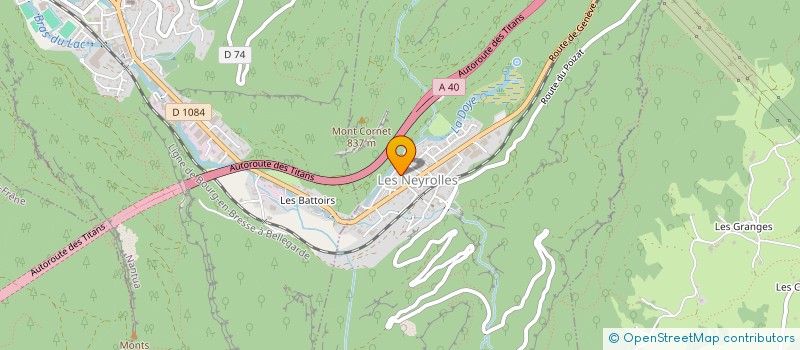 localisation de l'entreprise MONSIEUR RAHMAN YAVUZ  LES NEYROLLES