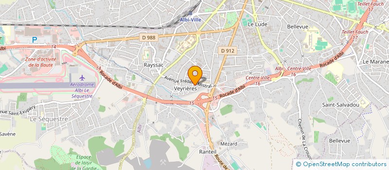 localisation de l'entreprise MONSIEUR RAHMANE ZEROUALI à ALBI