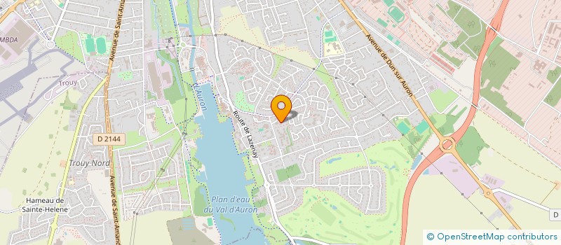 localisation de l'entreprise MONSIEUR RAHMANI RAHMAN  BOURGES