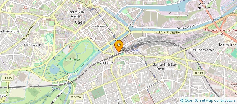 localisation de l'entreprise MONSIEUR RAHMANULLAH AKAKHEL  CAEN