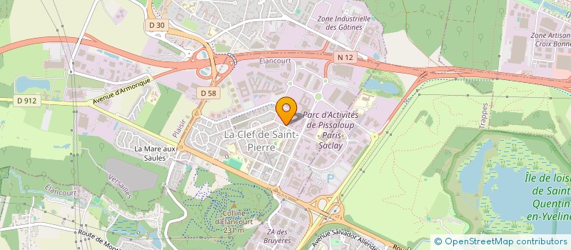 localisation de l'entreprise MONSIEUR RAHMANULLAH MAHAMMADKHEL  ELANCOURT