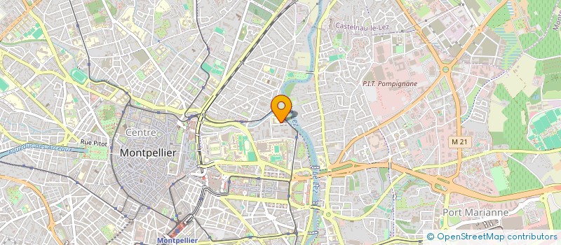 localisation de l'entreprise MONSIEUR RAHMATOLAH RAFIGHI à MONTPELLIER