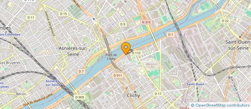 localisation de l'entreprise MONSIEUR RAHMATULLAH AHMADZAI à CLICHY