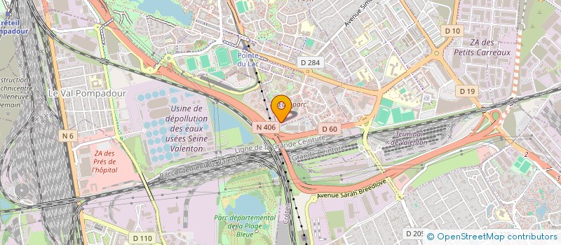 localisation de l'entreprise MONSIEUR RAHMATULLAH AHMADZAI  CRETEIL