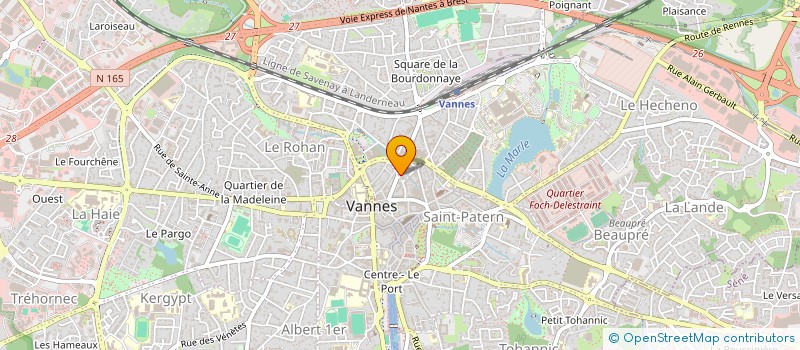localisation de l'entreprise MONSIEUR RAHMATULLAH AHMADZAI à VANNES