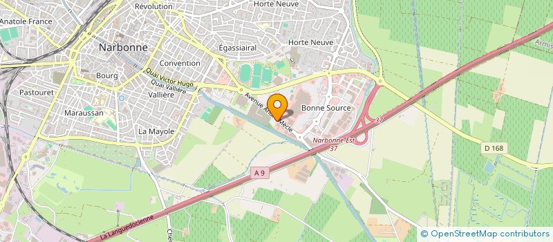 localisation de l'entreprise MONSIEUR RAHMATULLAH DAWLATZAI  NARBONNE