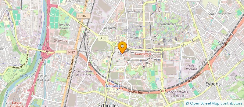 localisation de l'entreprise MONSIEUR RAHMATULLAH DURANI à ECHIROLLES