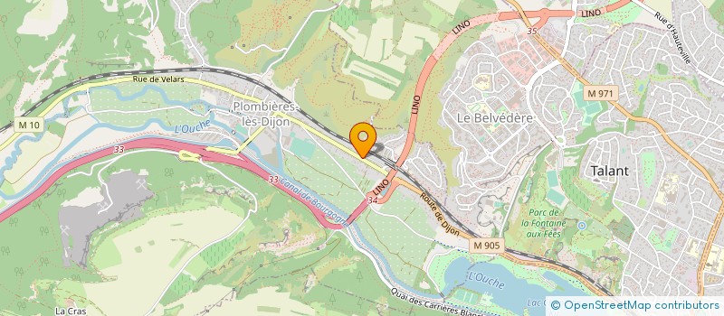 localisation de l'entreprise MONSIEUR RAHMATULLAH GHIASI  PLOMBIERES-LES-DIJON