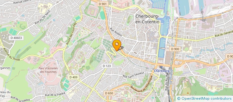 localisation de l'entreprise MONSIEUR RAHMATULLAH KARIMI  CHERBOURG-EN-COTENTIN