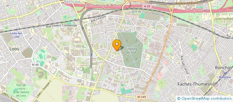 localisation de l'entreprise MONSIEUR RAHMATULLAH KHALILI  LILLE