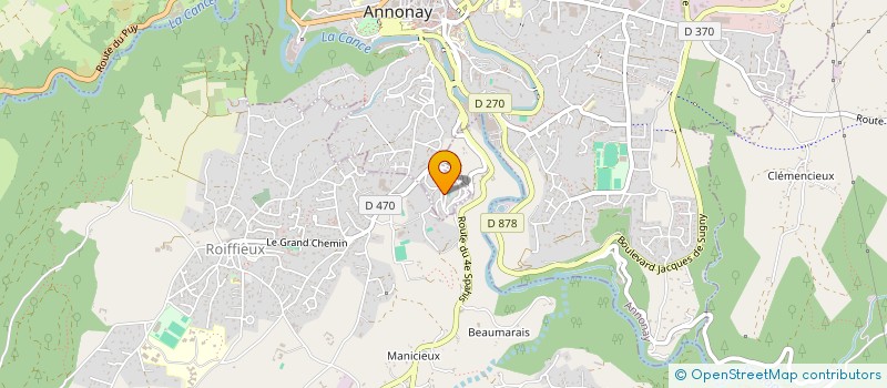 localisation de l'entreprise MONSIEUR RAHMATULLAH MOHAMMADI  ANNONAY