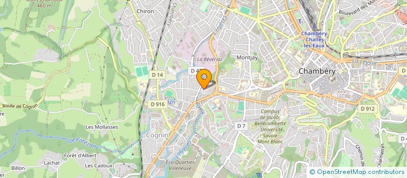 localisation de l'entreprise MONSIEUR RAHMATULLAH ZIAR  CHAMBERY