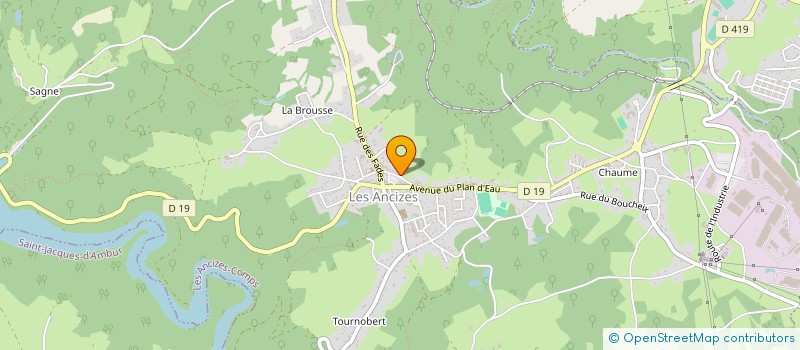 localisation de l'entreprise MONSIEUR RAHMI GUZEL  DOYET