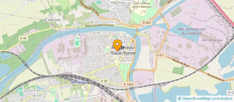 localisation de l'entreprise MONSIEUR RAHOUF KHELIF à MONTEREAU-FAULT-YONNE