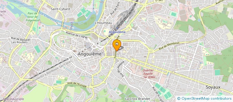 localisation de l'entreprise MONSIEUR RAHUL CHAUDHARY à ANGOULEME