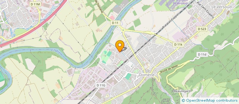 localisation de l'entreprise MONSIEUR RAHYAN BENLATRECHE  DOMENE