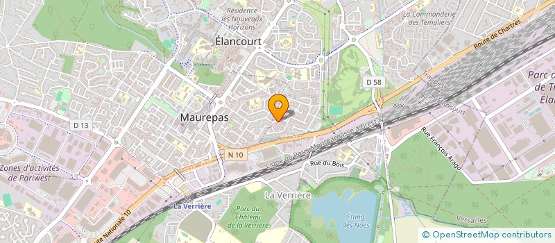 localisation de l'entreprise MONSIEUR RAHYANE ZOUNON  ELANCOURT