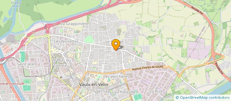 localisation de l'entreprise MONSIEUR RAID AZAIZIA  VAULX-EN-VELIN