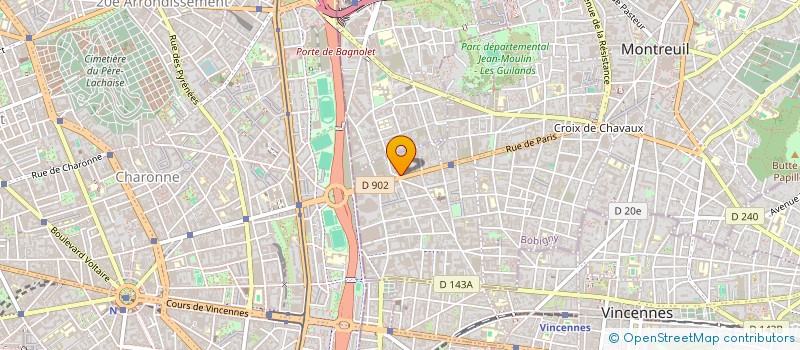 localisation de l'entreprise MONSIEUR RAID BOUGHANEMI à MONTREUIL
