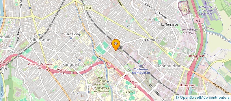 localisation de l'entreprise MONSIEUR RAID FERRADJ à TOULOUSE