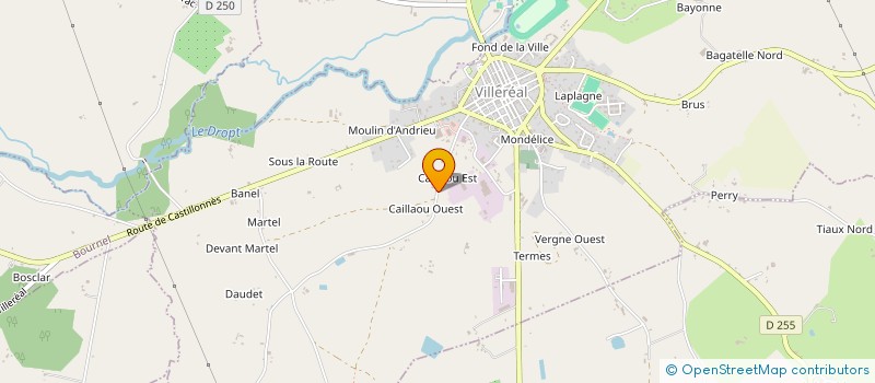 localisation de l'entreprise MONSIEUR RAID RASCALOU  VILLEREAL