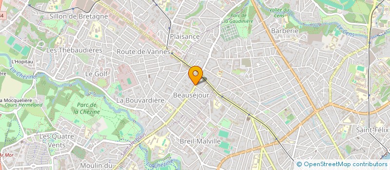 localisation de l'entreprise MONSIEUR RAID SAADI à SAINT-HERBLAIN