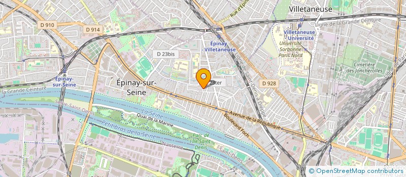 localisation de l'entreprise MONSIEUR RAID TAHA  EPINAY-SUR-SEINE