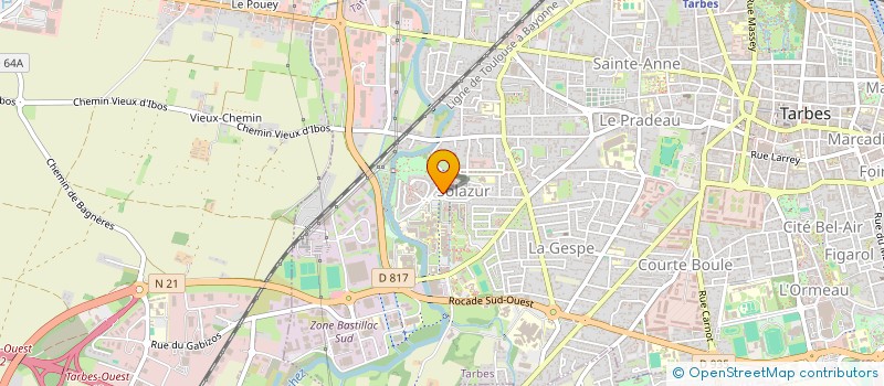 localisation de l'entreprise MONSIEUR RAIF ALEKIC  TARBES