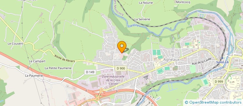 localisation de l'entreprise MONSIEUR RAILLEY CAILLOT  AGNEAUX