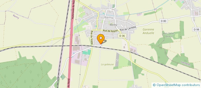 localisation de l'entreprise MONSIEUR RAILLEY LORRAIN MIRAUX  REMY