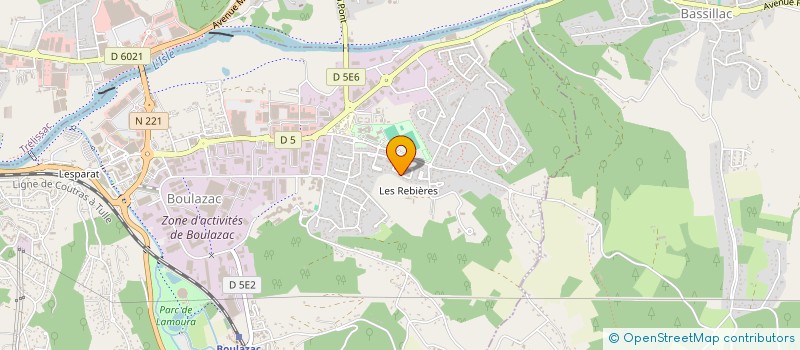 localisation de l'entreprise MONSIEUR RAIMANU ANANIA  BOULAZAC ISLE MANOIRE