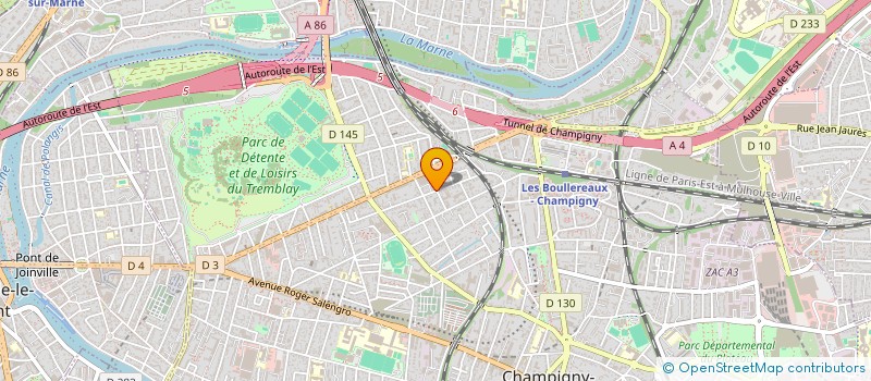 localisation de l'entreprise MONSIEUR RAIMOND ADAMKO à CHAMPIGNY-SUR-MARNE