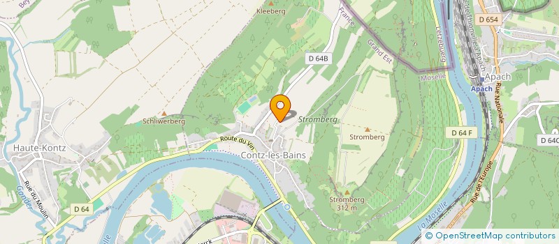 localisation de l'entreprise MONSIEUR RAIMONDO GIARDINA  CONTZ-LES-BAINS