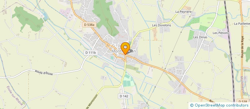 localisation de l'entreprise MONSIEUR RAIMONDO LITTERA à MONTMEYRAN