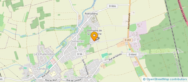 localisation de l'entreprise MONSIEUR RAIMUND GEBER  DIETWILLER