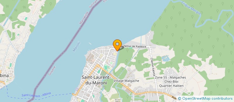 localisation de l'entreprise MONSIEUR RAIMUNDO ARES DOS SANTOS à SAINT-LAURENT-DU-MARONI