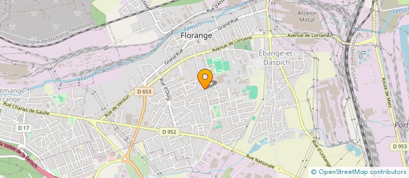localisation de l'entreprise MONSIEUR RAINER FINTELMANN à FLORANGE