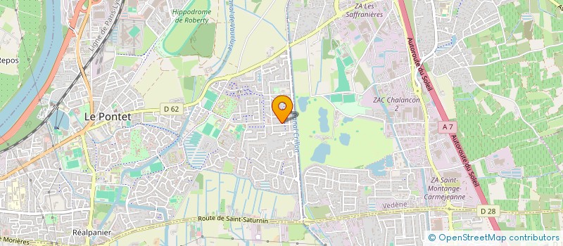 localisation de l'entreprise MONSIEUR RAINER SUDHOLTER  LE PONTET