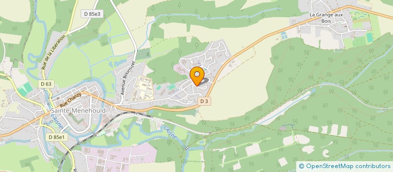 localisation de l'entreprise MONSIEUR RAINIER GONTHIER  SAINTE-MENEHOULD