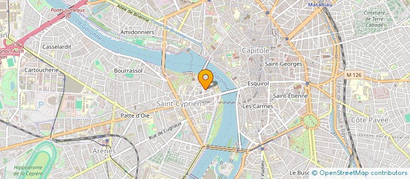 localisation de l'entreprise MONSIEUR RAINUI MANATE  TOULOUSE