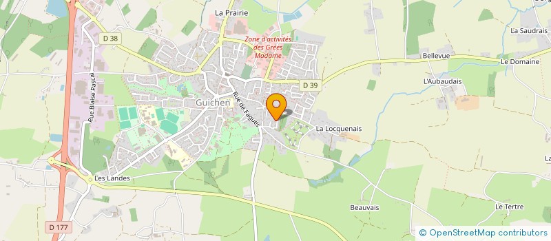 localisation de l'entreprise MONSIEUR RAIVO SVILANS  GUICHEN