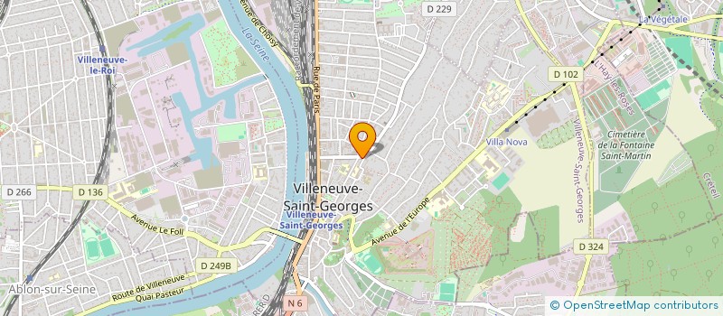 localisation de l'entreprise MONSIEUR RAJ GUNASEKARAN  VILLENEUVE-SAINT-GEORGES