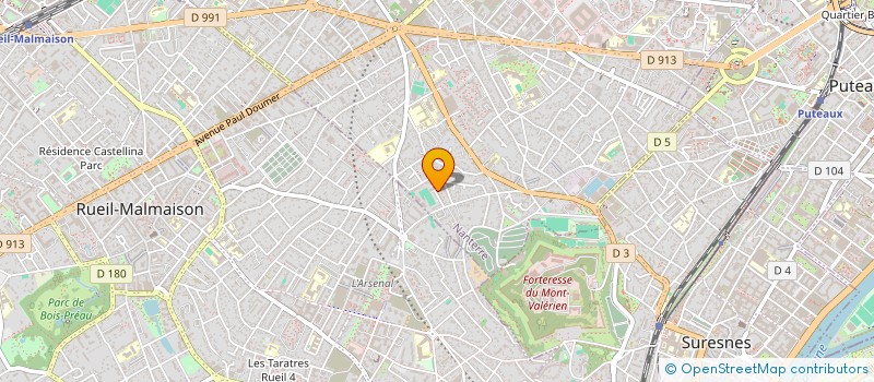 localisation de l'entreprise MONSIEUR RAJ JEEBODHUN  NANTERRE