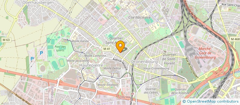 localisation de l'entreprise MONSIEUR RAJA SINIVASSANE à STRASBOURG